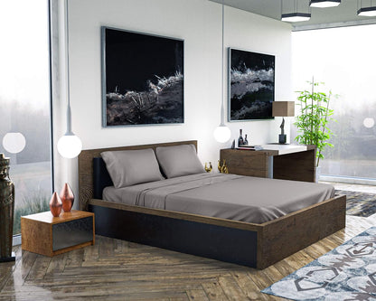 California King Sheet Sets - 100% Pure Viscose Derived from Bamboo Sheets California King Size - Super Soft Viscose Cooling Sheets for Hot Sleepers - up to 16’’ Deep Pocket (S Gray)