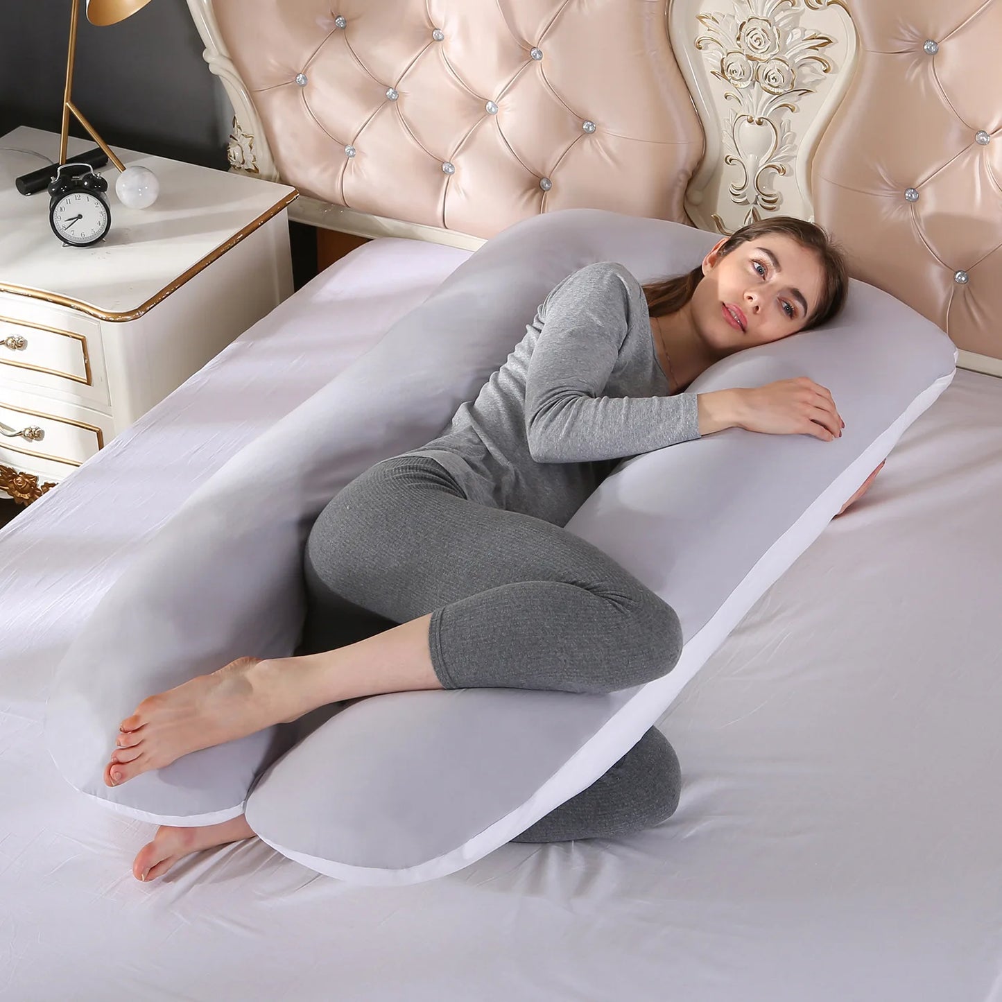 1.3KG Cotton Pillow for Pregnant Women Pregnancy Pillow Maternity Breastfeeding Pillow Cushion Pregnancy Nursing Pillow